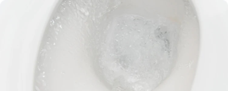 トイレの水あふれ